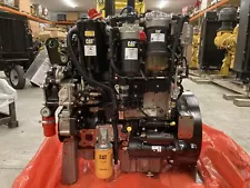 New 2019 CAT C4.4 Diesel Engine + DOC Filter, 92.6kw @ 2200rpm, 124hp, Tier 4f