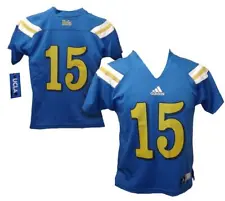 New UCLA Bruins #15 YOUTH Sizes S-M-L-XL Adidas Light Blue Football Jersey $45