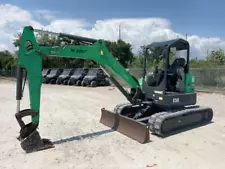 2016 Bobcat E50 Hydraulic Mini Excavator Backhoe Aux Hyd Bucket Blade bidadoo