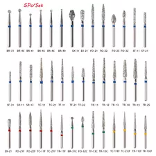 BURR Dental FG Diamond Burs for High Speed Handpiece 5pcs/box 0.99!!! SALE!!!