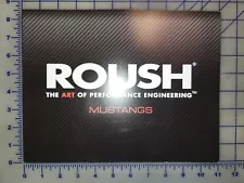 2013 Ford Roush Mustang Brochure Folder