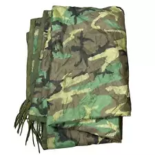 US Military GI Woodland Poncho Liner AKA Woobie