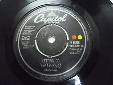 WINGS R 6008 NOT FOR SALE FACTORY SAMPLE PROMO RARE SINGLE 7" 45 record VG+