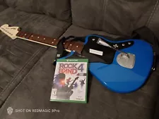 Rock Band 4 (for xbox one) w/ guitar