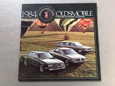 1984 Oldsmobile 32-page Original Sales Brochure Catalog - Cutlass Supreme Ciera