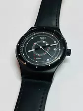 Swiss Made Swatch Planetary Motif ETA Movement Automatic Men Watch 2012 Runs 42m