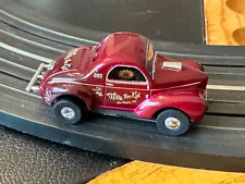 Auto World Thunderjet Willy The Kid 1941 Willys Coupe Slot Car