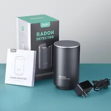 Smoker Gas Detector Radon Monitor Measurement Test WiFi Remote Light/Sound Alarm