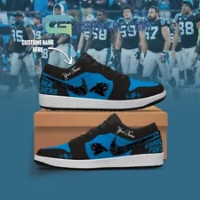 Carolina Panthers NFL Personalized Air Jor-dan 1 Shoes