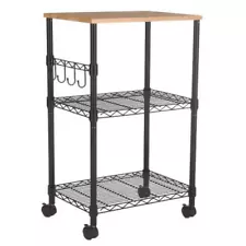 Microwave Cart - Black - Room Essentials