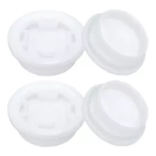 4 Pcs Bung Cap, Poly Buttress Drum Bung for 55 Gallon Plastic Drum