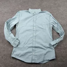 Gucci Button Down Dress Shirt Mens Size 42 16.5 Blue Uniform Not for Sale READ*