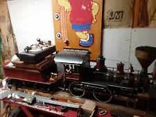 Live Steam American Locomotive One And A Half Inch Scale 7 1/4 To 7 1/2 In Gauge