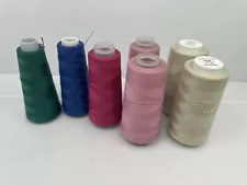 (7) New/Used Spools of Sewing Thread