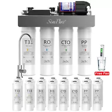 WP2-400GPD UV Reverse Osmosis Drinking Water Filter System Drinking Water 0 TDS