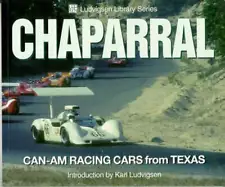 Chaparral Can-Am Racing Cars Jim Hall Chevrolet book 2 2C 2E 2G 2H 2J 2F CAN AM