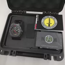 Mtm Special Ops Silencer Titanium Watch Sil-Sbk-Black-Mbss Black