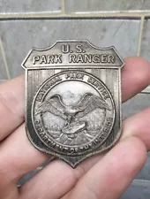 1930's US Park Ranger NATIONAL PARK SERVICE Dept Of Interior Badge Pin Obsolete