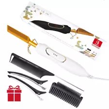 "2-in-1 Wet & Dry Hair Straightening Comb - Free Shipping!"