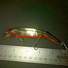 RARE 2 COLOR READ Bomber Jointed Long A 15A 4.5" 15J Screwtail Lure SILVER GOLD