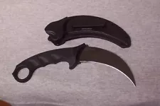 COLD STEEL VINTAGE STEEL TIGER #49KS KARAMBIT MADE IN JAPAN NEVER USED NO BOX