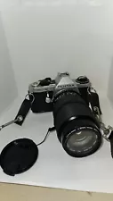 Pentax ME Super 35mm SLR Film Camera Kalimar Lens 80~200mm Not Tested Sold As Is