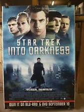 Star Trek Into Darkness 2013 27x40 rolled dvd promotional poster