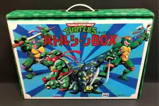 TAKARA 1993 TMNT Mutant Turtles Battle Scene Box Not For Sale Vintage JAPAN USED