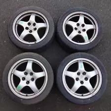 MAZDA RX7 FD3S genuine 4Wheels 17inch 8J and 8.5J +50 5×114.3 NO TIRE