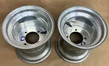 Set of Two Mitchell Wheels Polished Aluminum ATV RIMS USED/CLEAN