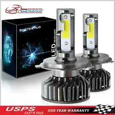 H4 9003 LED Headlight Bulbs Car & Truck Parts High Low Dual Beam Kit White Lamps (For: Honda Element)