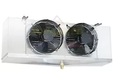 Low Profile Walk-In Cooler Evaporator 2 Fans Blower 7,500 BTU / 1,460 CFM / 115V