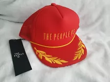 NWT The People Vs. Snapback Elegant Trucker Hat Vintage Style NEW Retail $50