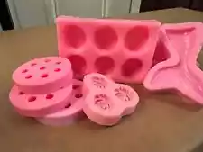 pre owned silicone soap molds