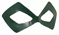 Green Arrow / Arsenal Costume Leather Eye Mask - MOST Authentic - FREE Bonus!