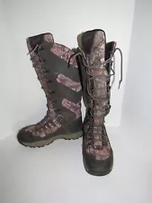 Danner 17" Vital Camo Mobu Country Dry Waterproof Snake Boots Mens Size 10