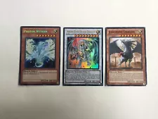 Set of 3 dragon YUGIOH Cards 2 First Edition