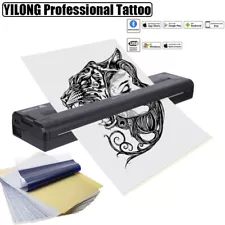 Professional Wireless Thermal Tattoo Stencil Printer W/Transfer Papers