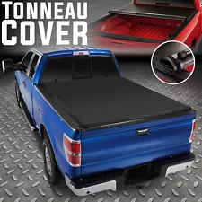 FOR 97-04 FORD F150 HERITAGE 6.5FT SHORT BED SOFT VINYL ROLL-UP TONNEAU COVER (For: 1997 Ford F-150)