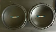 2 - 12" Image Dynamics Series V.3 Sub Woofers