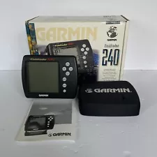 Garmin Fishfinder 240 Head Unit, Cover, Box & Instructions