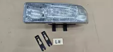 OEM GM 1998 ~ 04 Chevy S10 / Blazer LH Left Headlight Assembly w/ Retainers