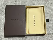 Louis Vuitton Drawer Style Empty Gift Box with Dust Cover Bag for Wallet Small