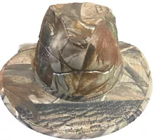 PARAMOUNT OUTDOORS Camouflage Fedora Hat Mossy Oak Outdoorsman Hunting Hard Hat