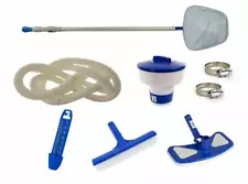 Deluxe Swimming Pool Cleaning Maintenance Kit for Above Ground Pools