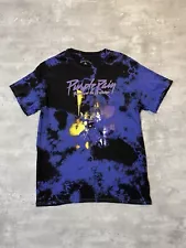 Prince And the Revolution Shirt Adult Medium M Purple Rain Tye Dye Retro Casual