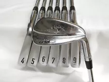 Used Callaway Apex MB/X Forged Combo Iron Set 4-PW Dynamic Gold Stiff Flex Steel