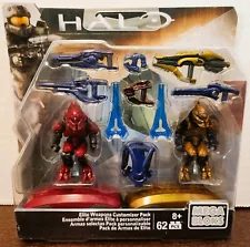 Mega Bloks Halo Elite Weapons Customizer Pack 62 Pcs RETIRED NEW & SEALED