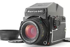 【Near Mint】 Mamiya M645 1000S AE Prism Finder Sekor C 80mm f/2.8N Lens JAPAN