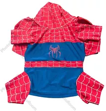 *Spiderman Marvel SPIDER-MAN T-Shirt Costume For Dogs Jakks Pacific Size Small